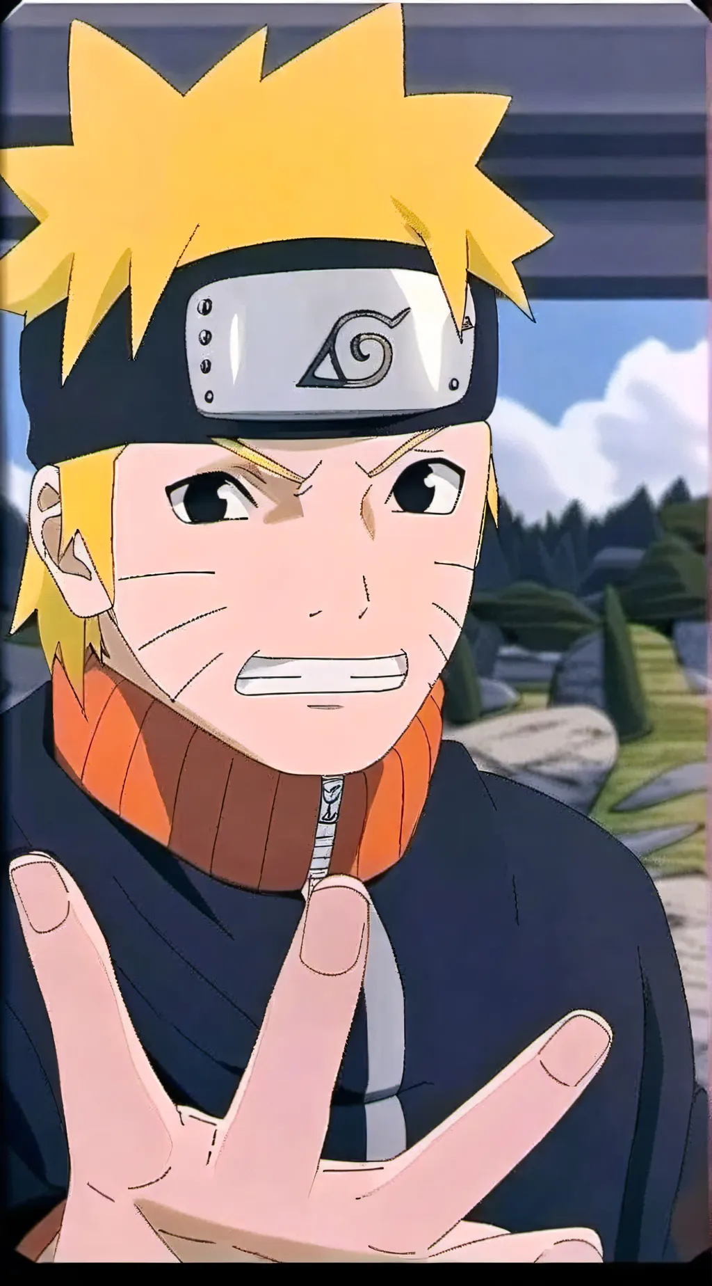 ai character: finn uzumaki  background