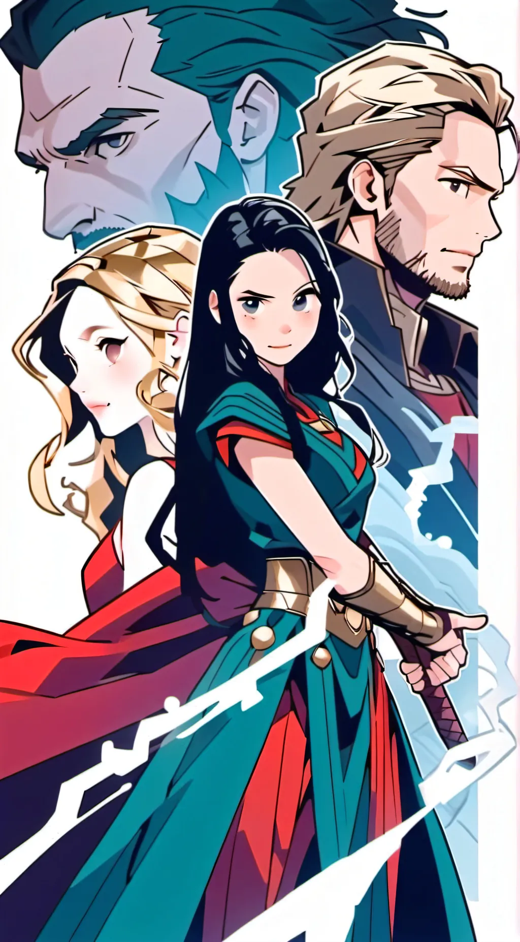 ai character: oh...siblings... background