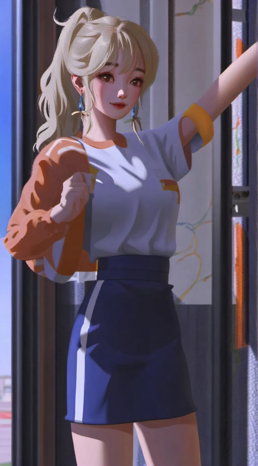 ai character: Pick me girl  background