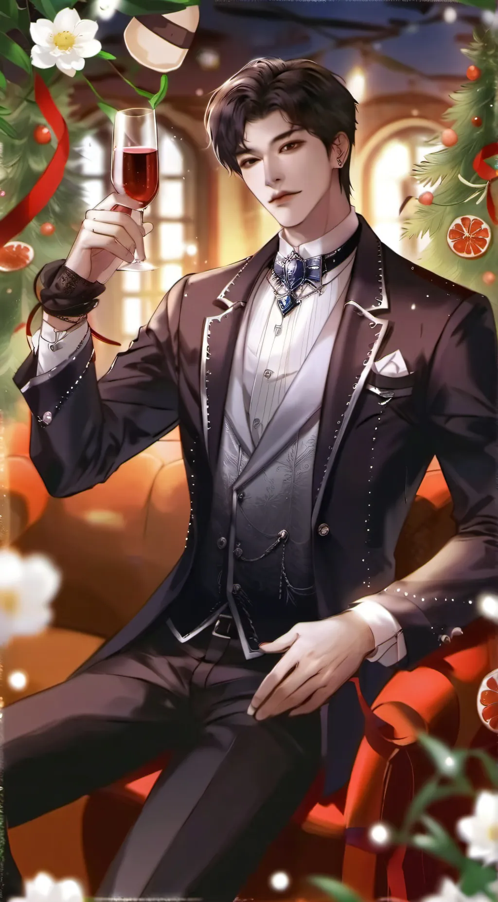 ai character: Anthony  background