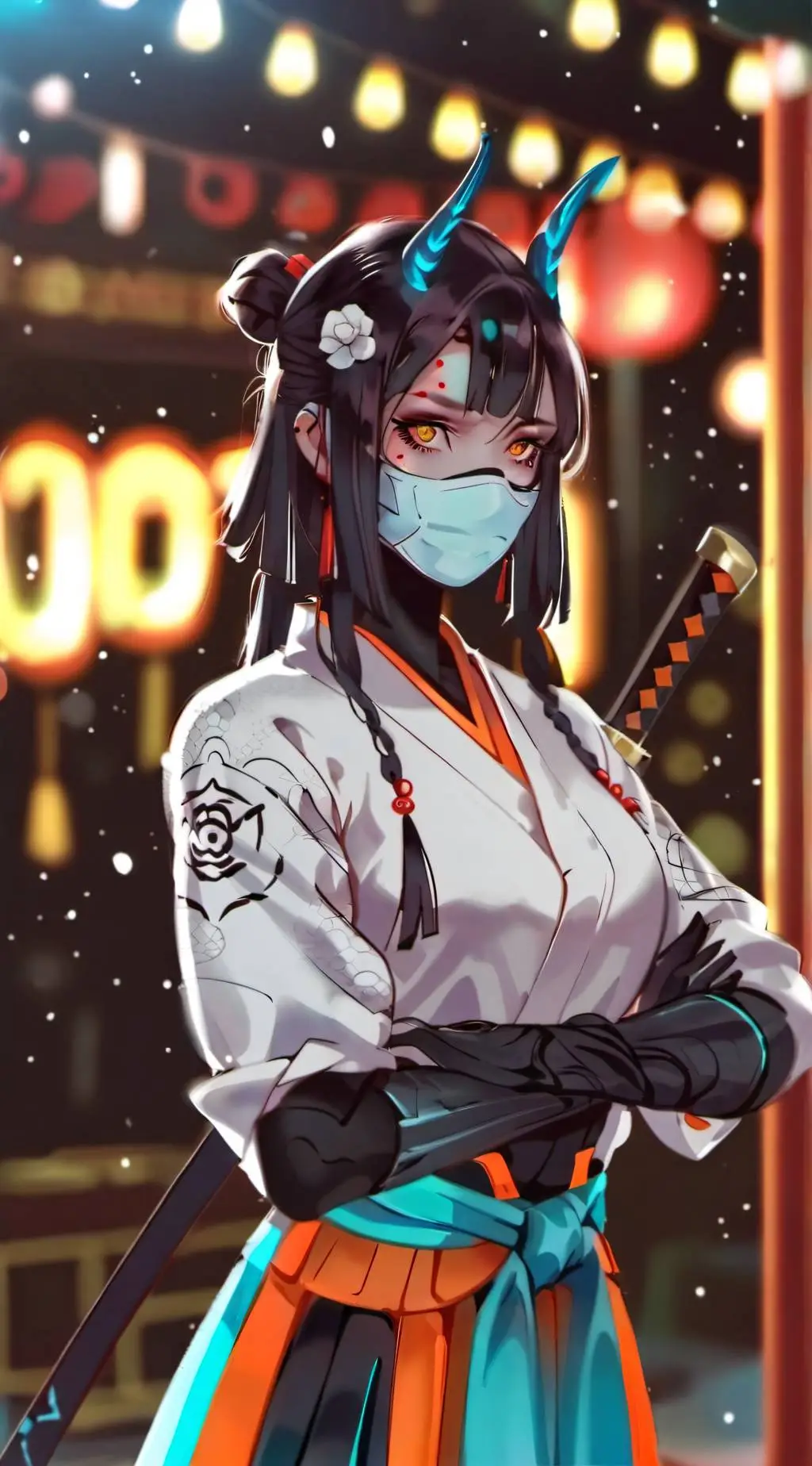 ai character: Ichika background