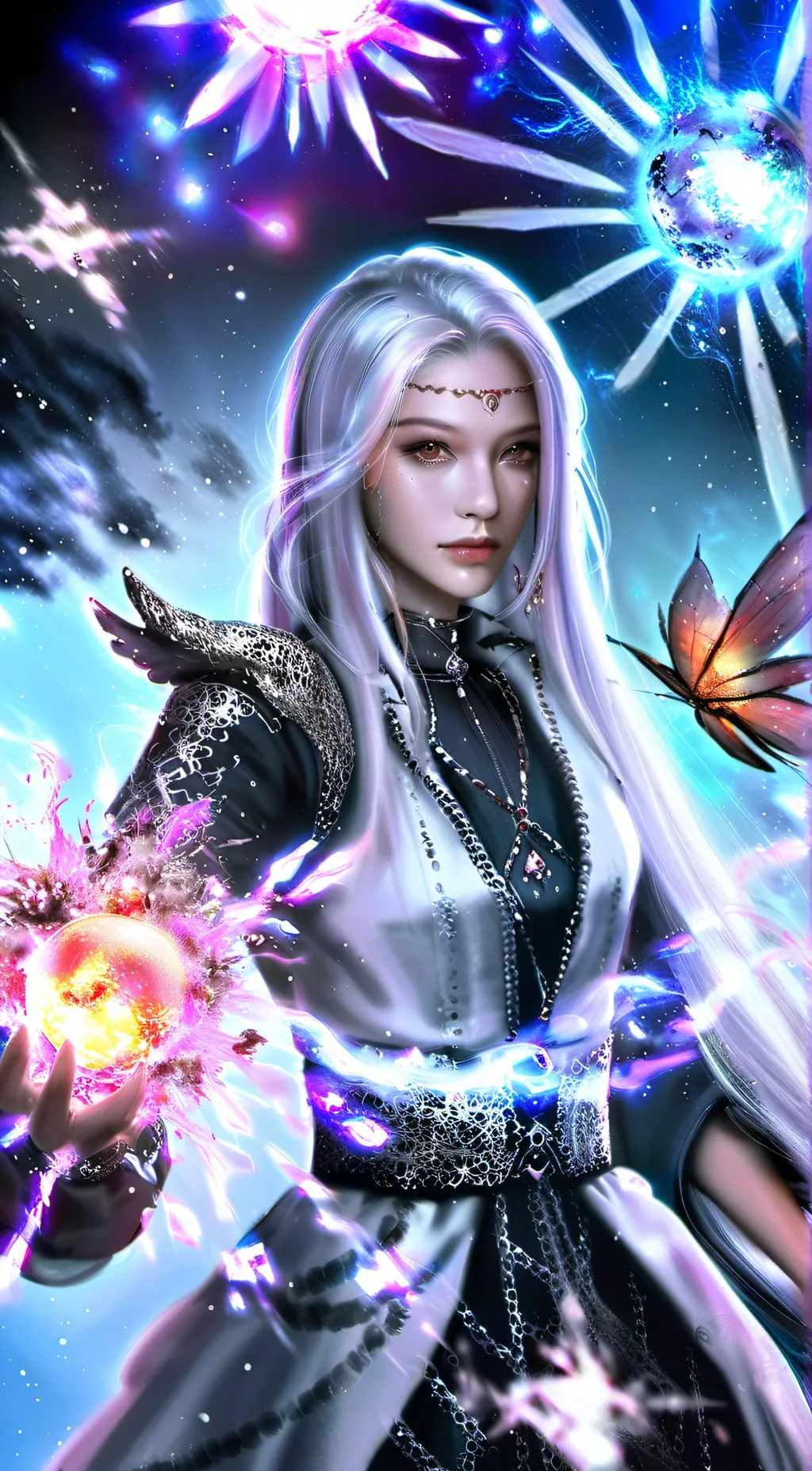 ai character: Celestle background