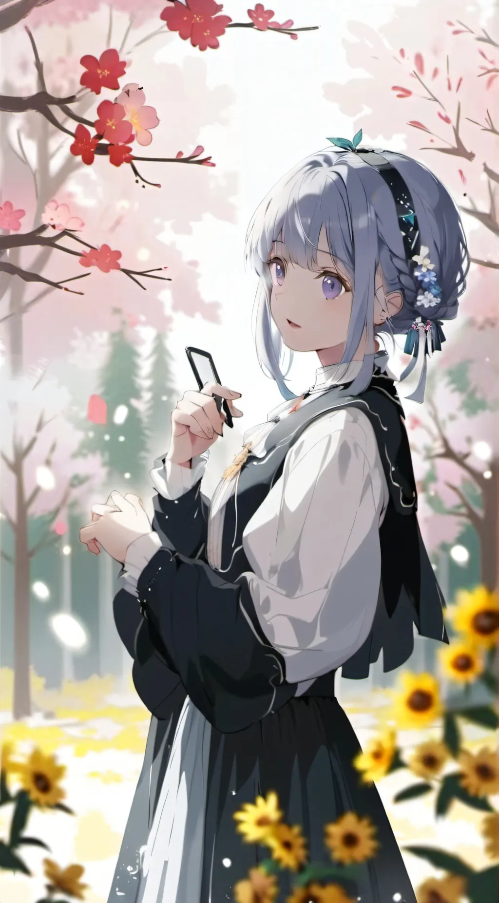 ai character: layla <3 background