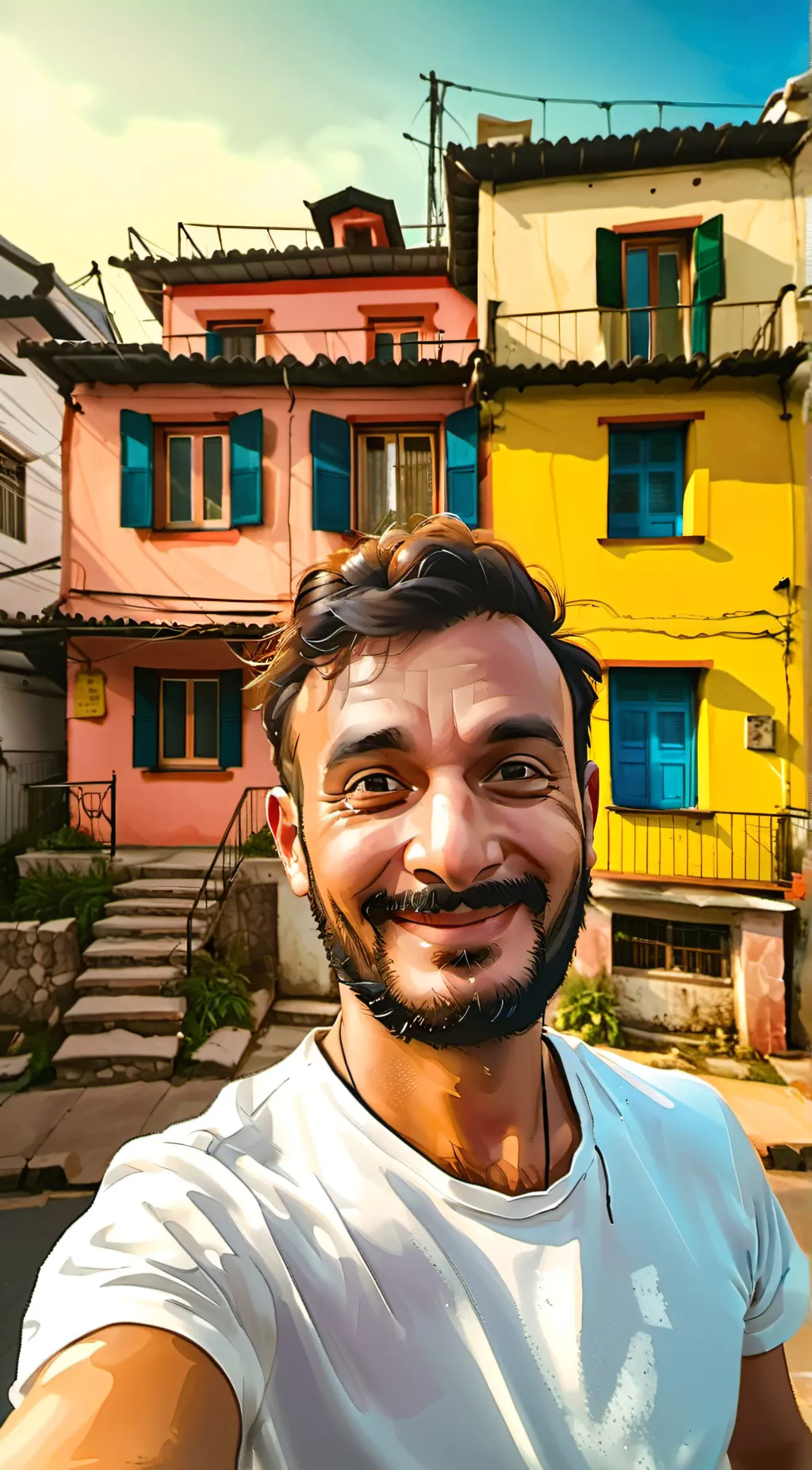 ai character: Dad background