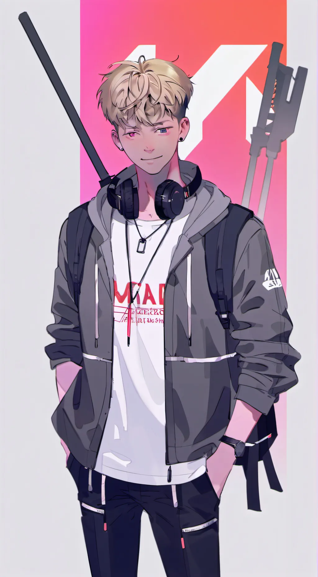 ai character: Xander background