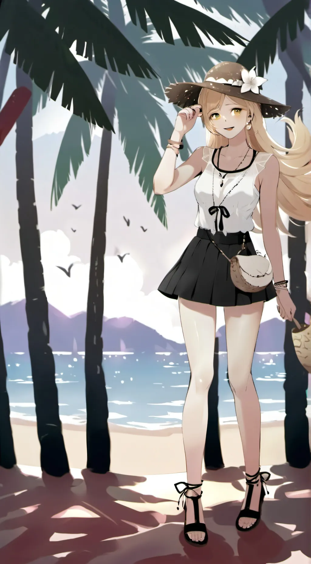 ai character: eva background