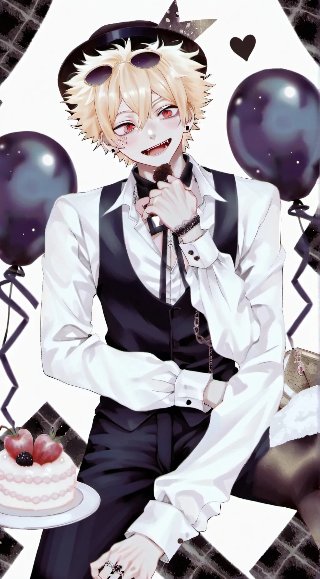 ai character: ~Bakugo~ background