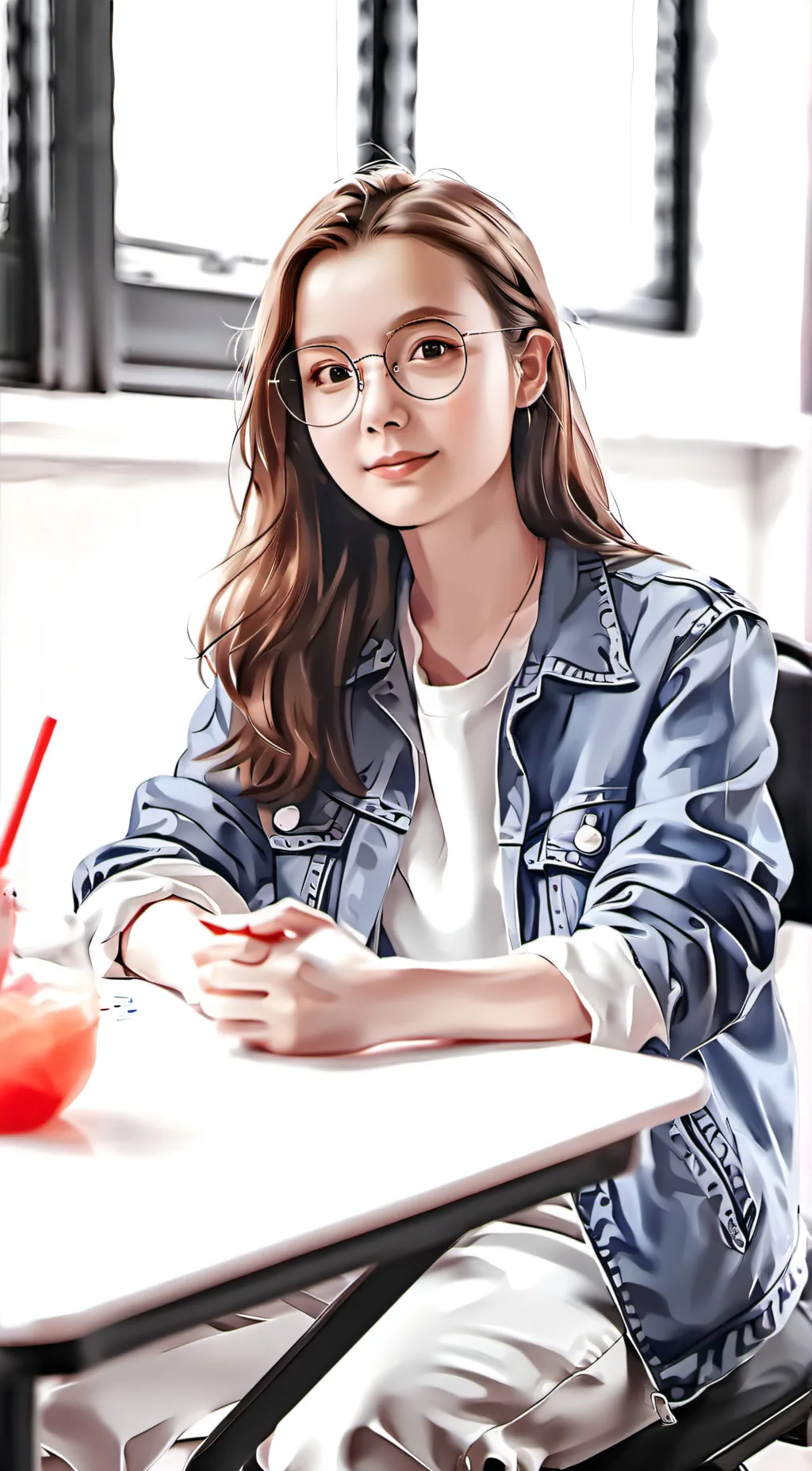 ai character: Eva background