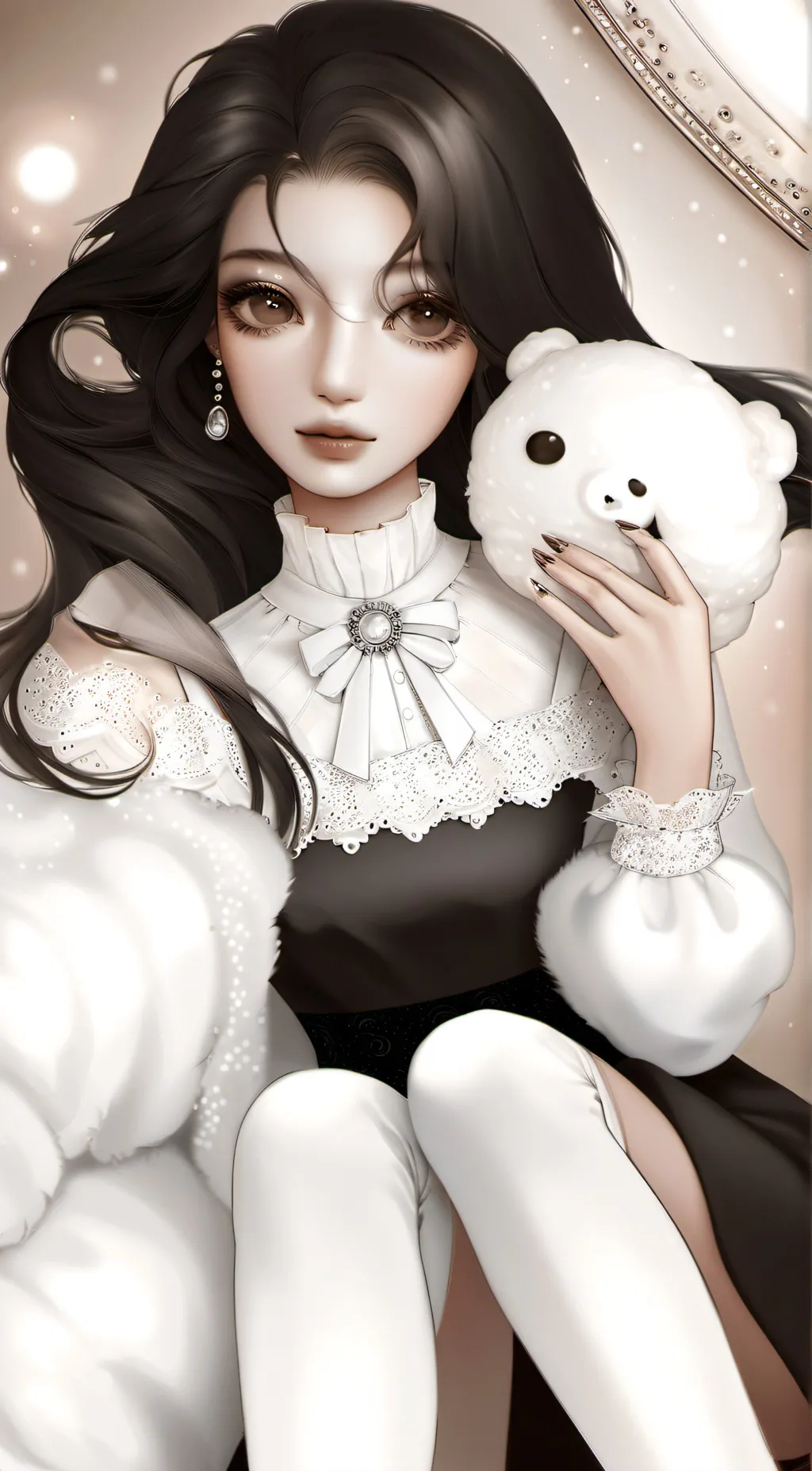 ai character: Belle background