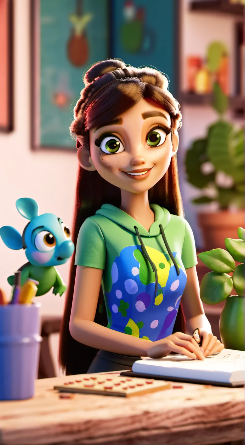 ai character: bkdk background