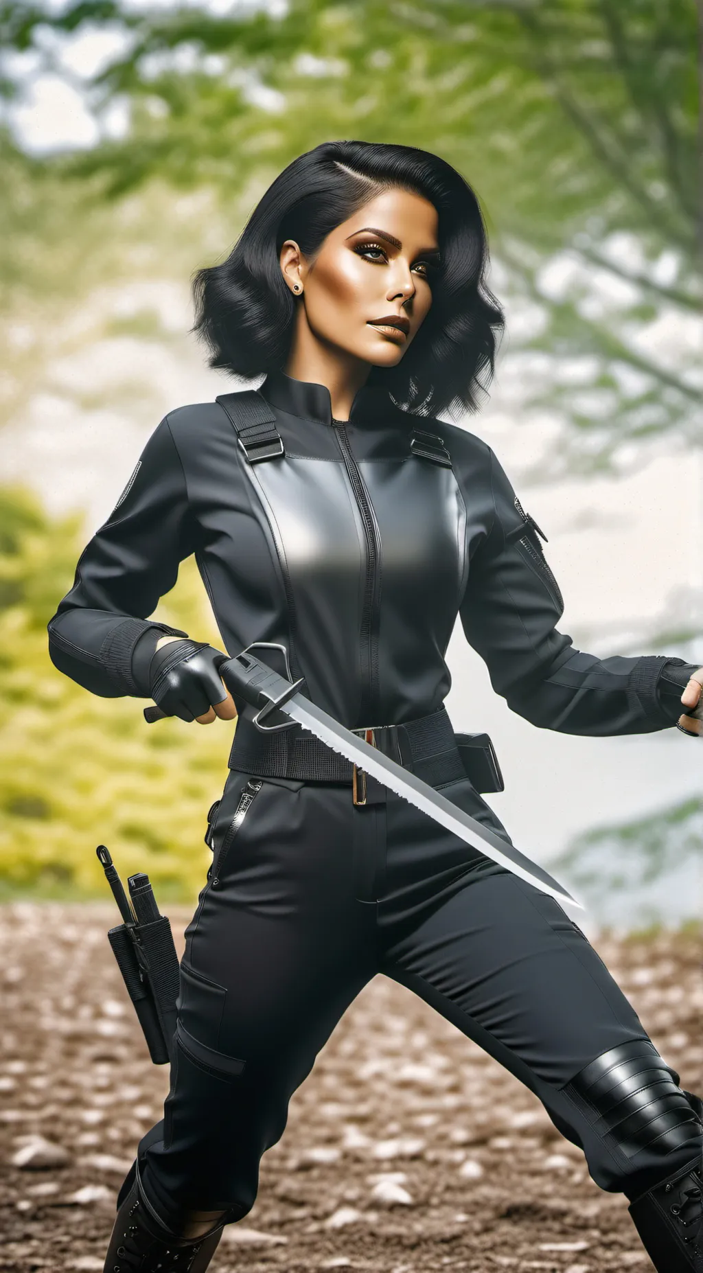 ai character: Olivia  background