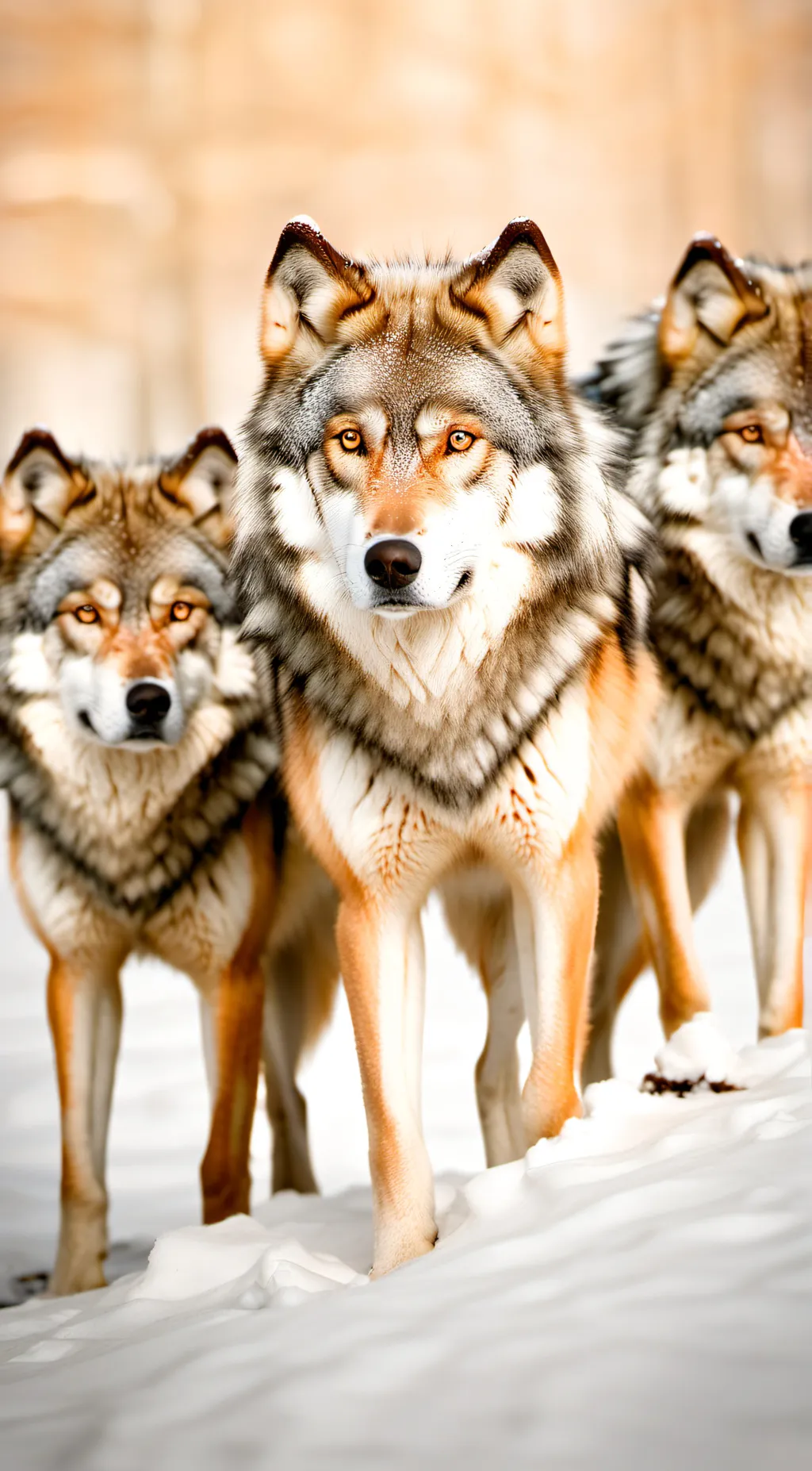 ai character: wolf pack background