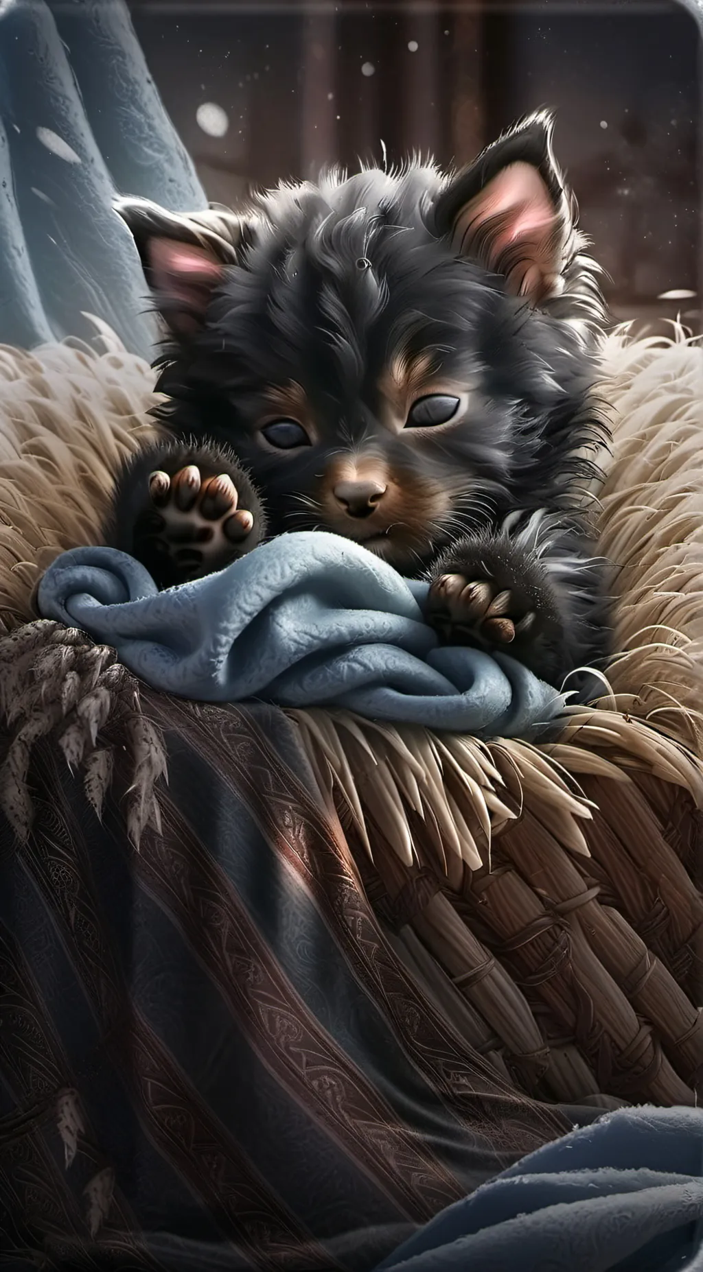 ai character: Barney background