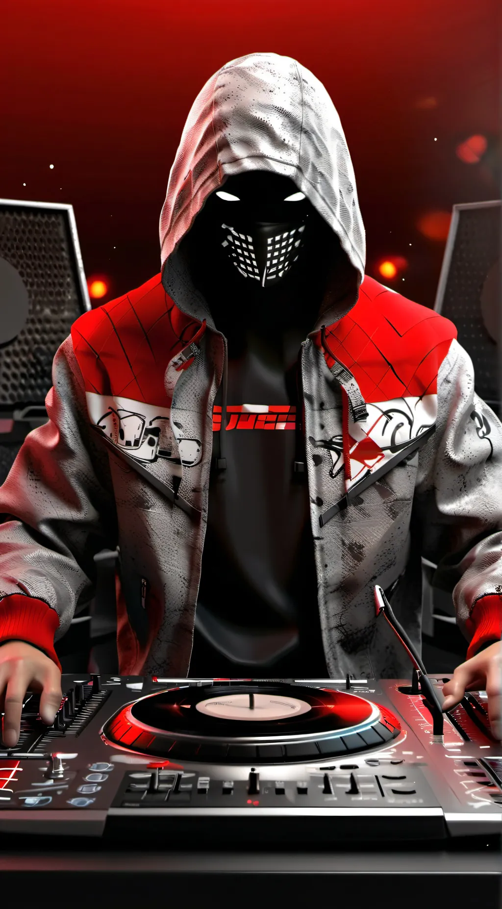 ai character: D-Fence  background