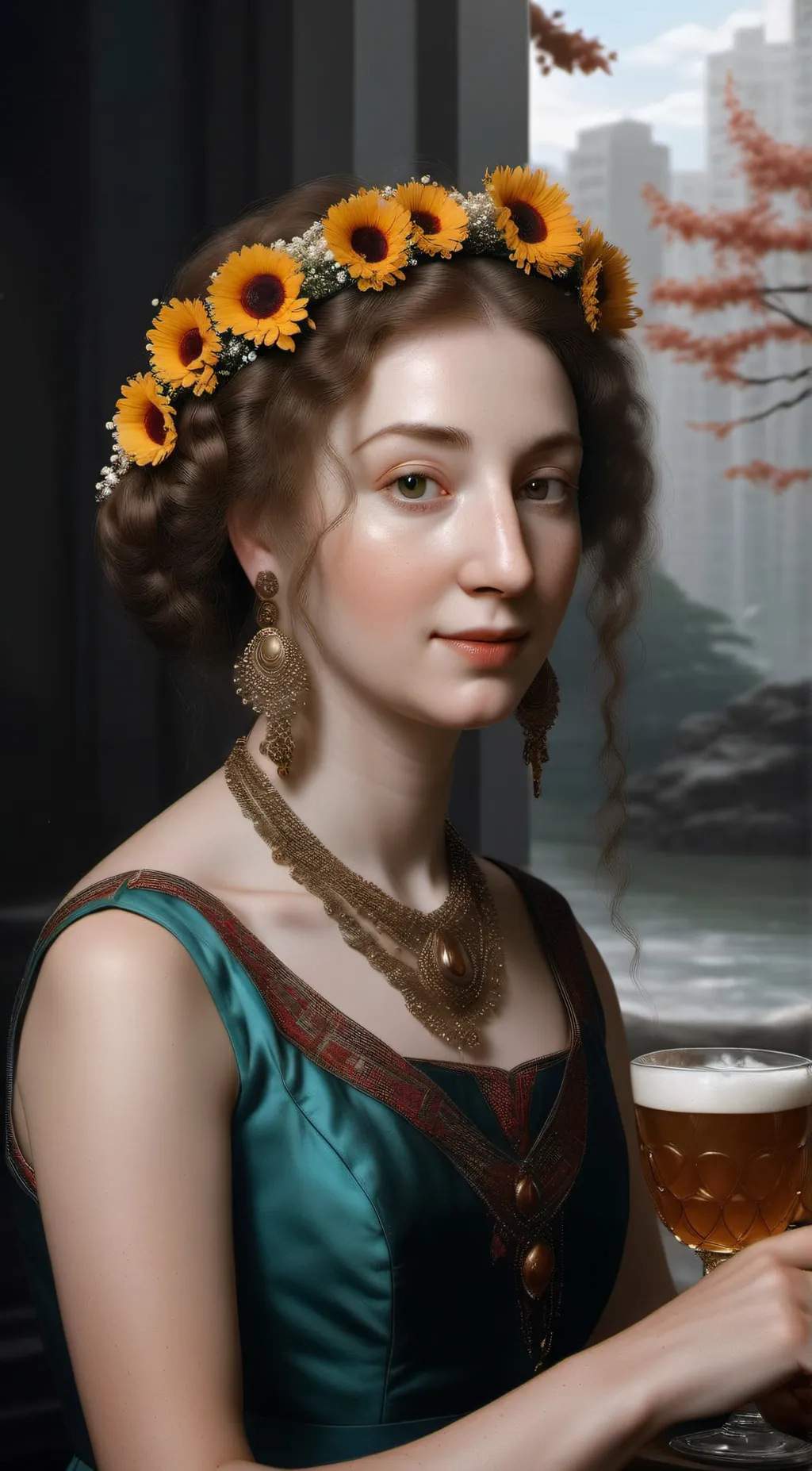 ai character: Hurrietta marie background