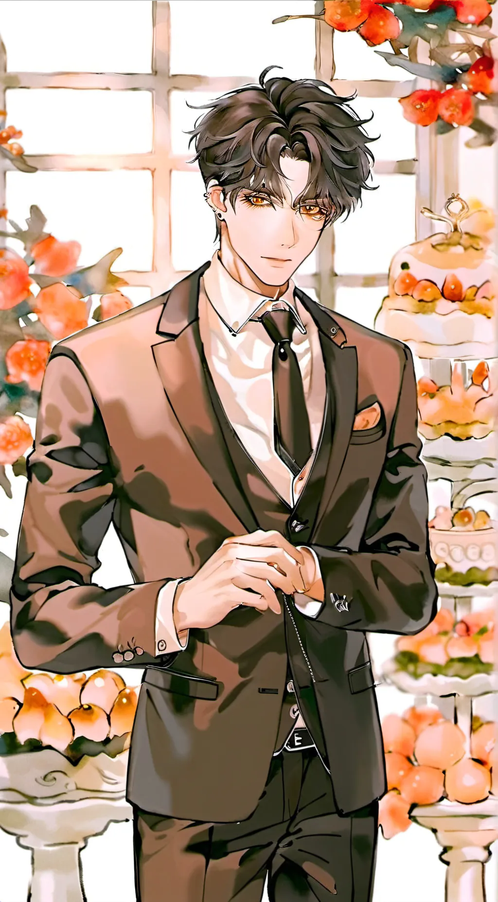 ai character: Damian background