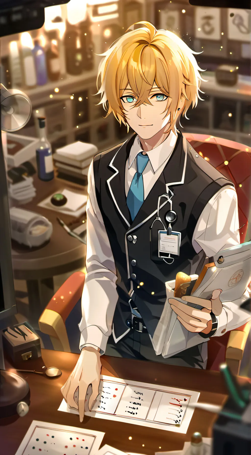 ai character: yuri background