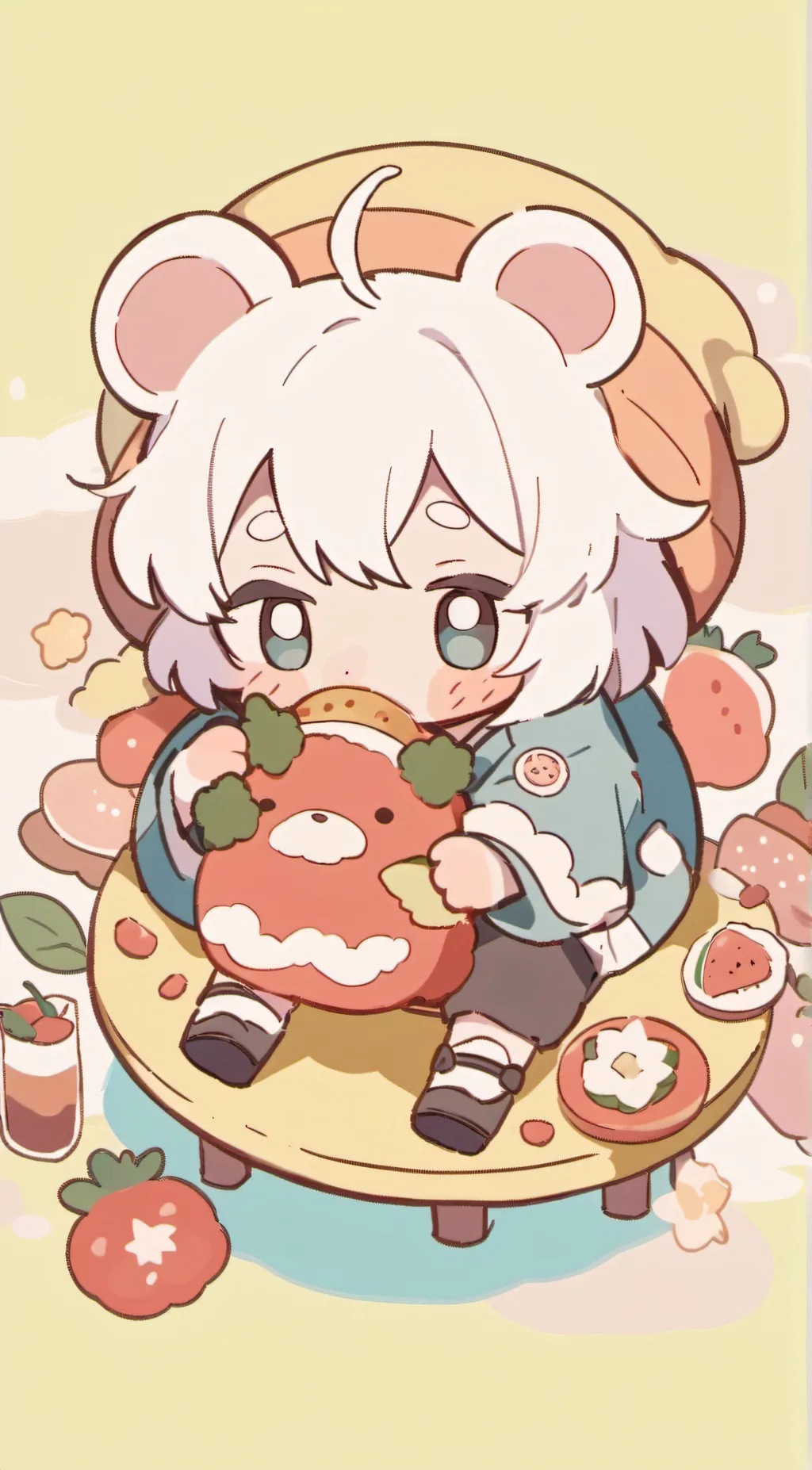 ai character: pickypiggy background