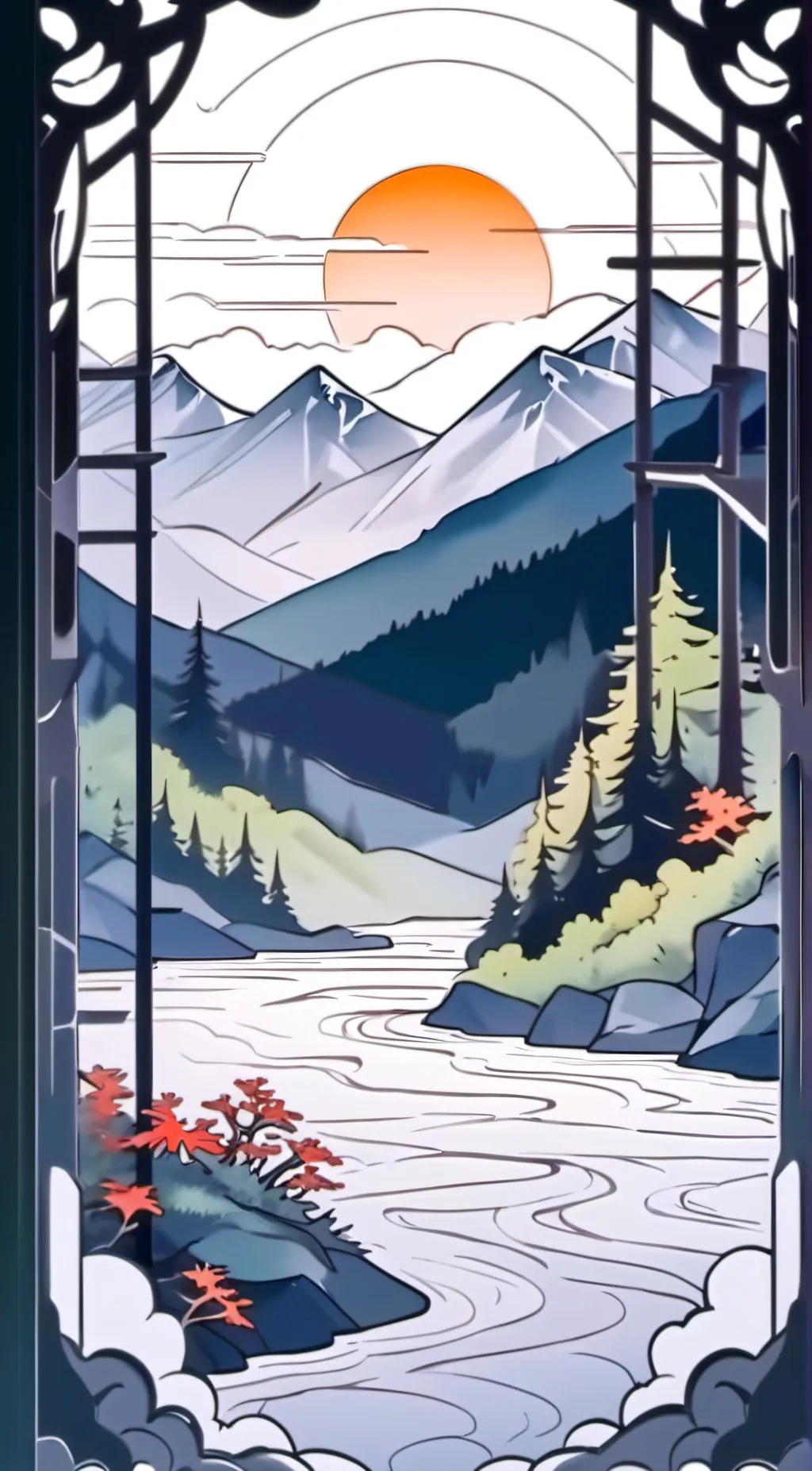 ai character: the digital circus background