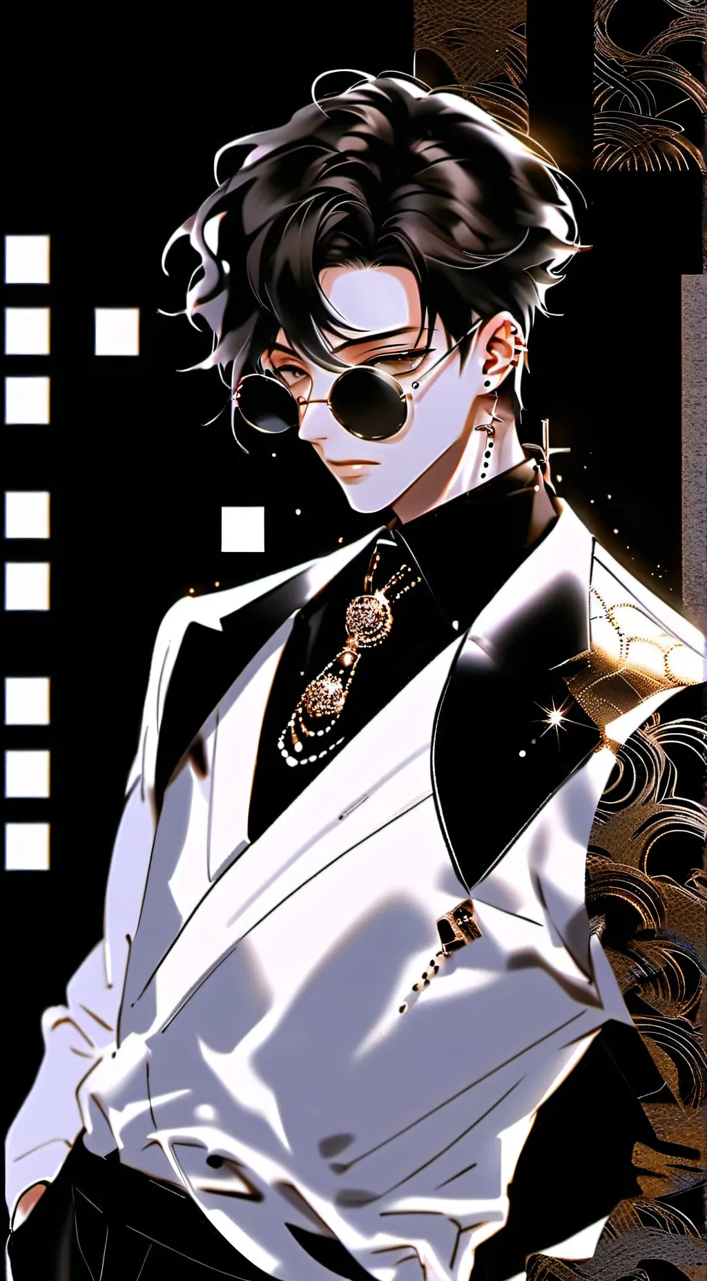 ai character:  ♣︎ Kai ♣︎ background