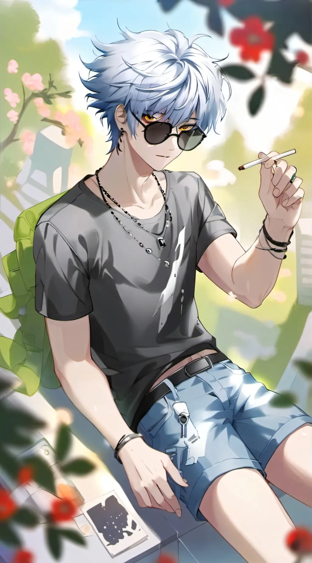 ai character: 𝓛𝓾𝓬𝓪 𓆩❤𓆪 background