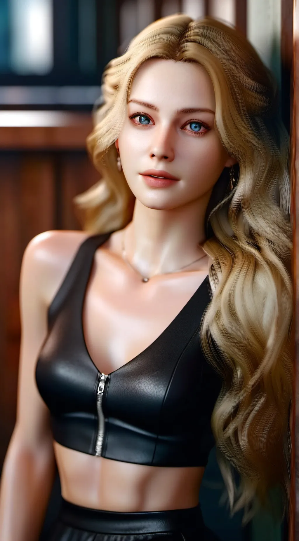ai character: Lauren background