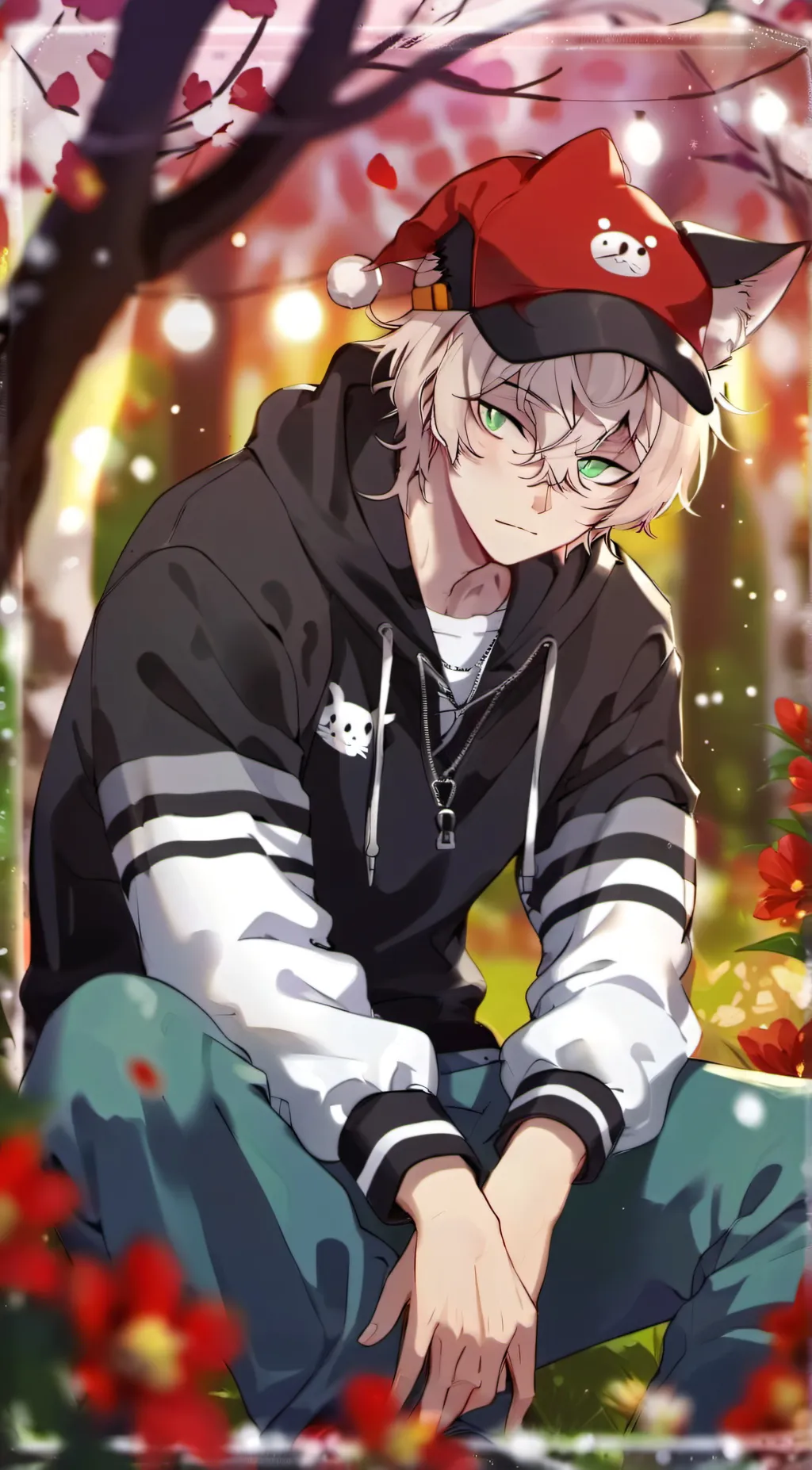 ai character: ☆Medow☆ background