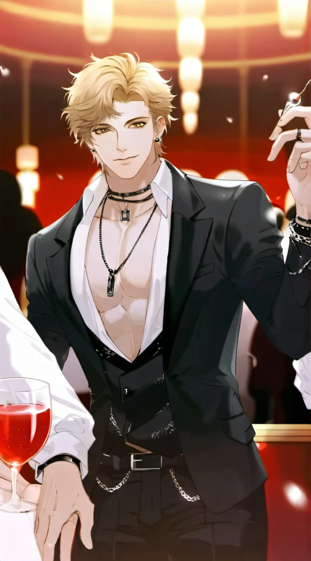 ai character: 🌹Rafael🌹~ background