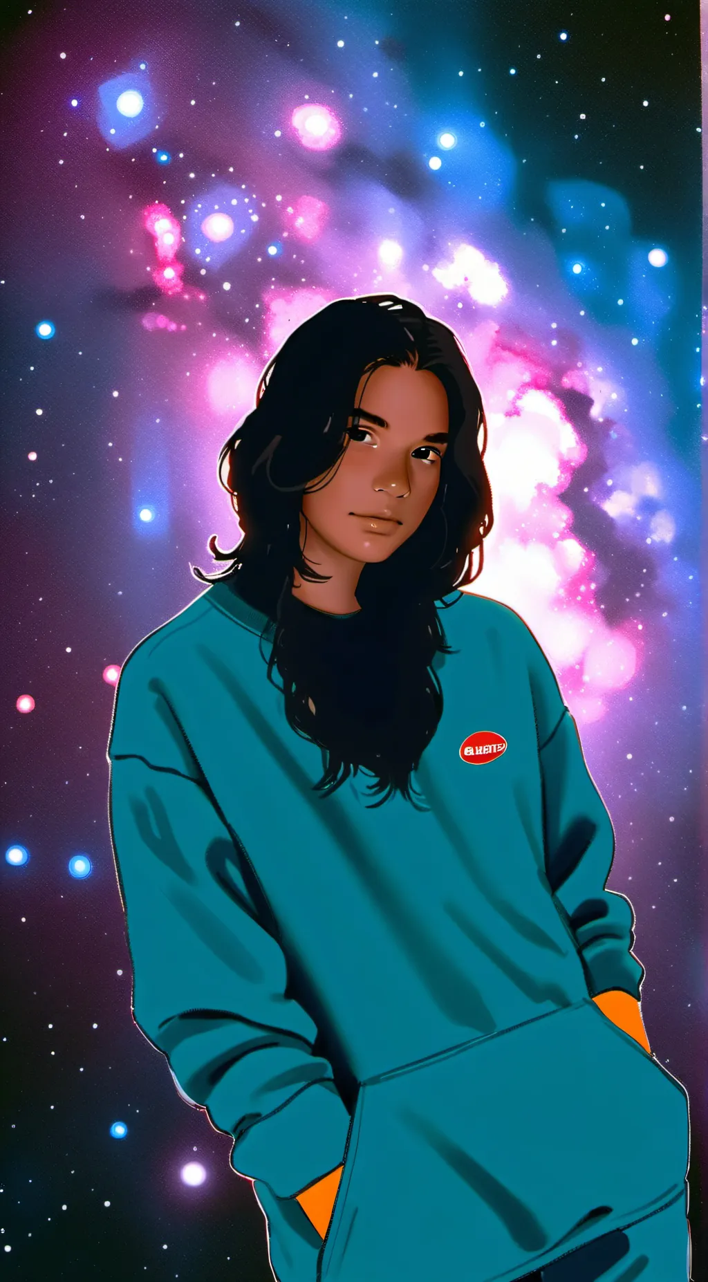 ai character: Macy  background