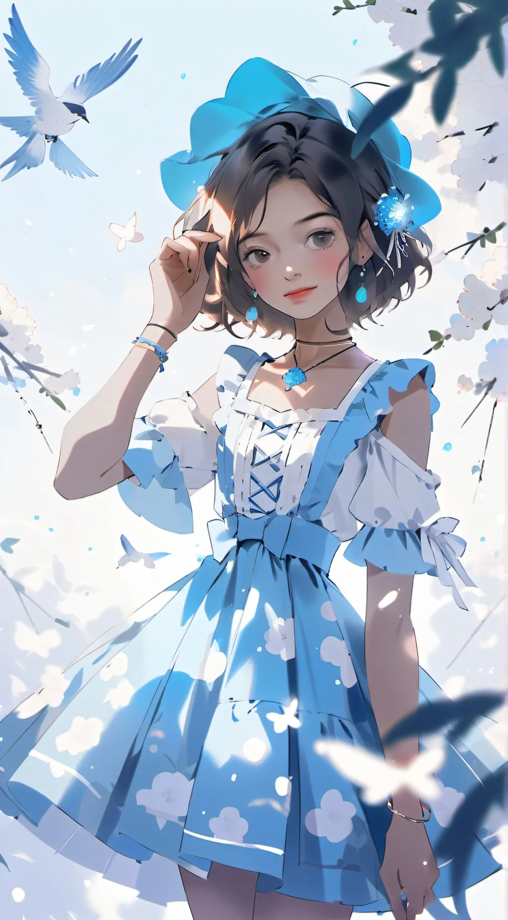 ai character: Sarah background