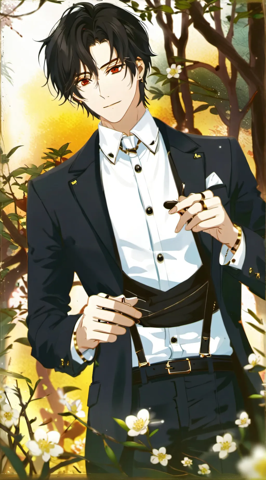 ai character: Kenz background