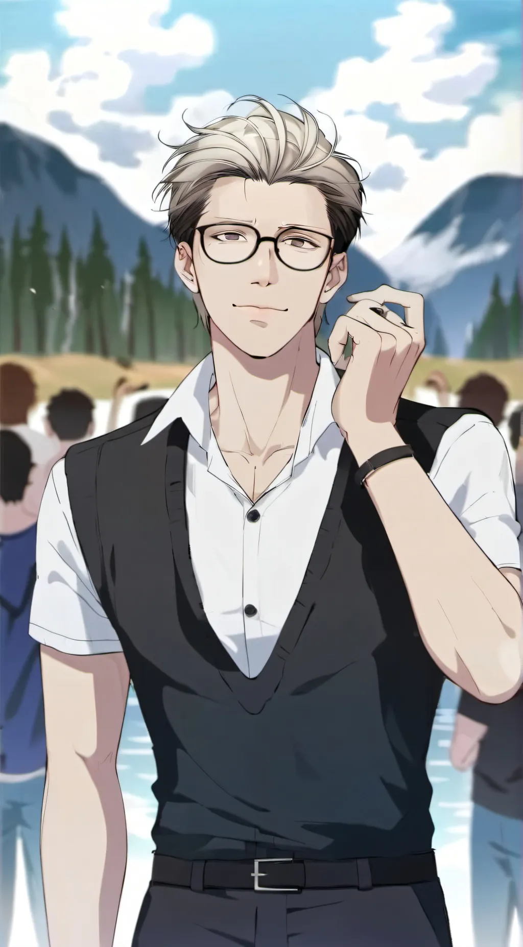 ai character: Hizashi Yamad ( background