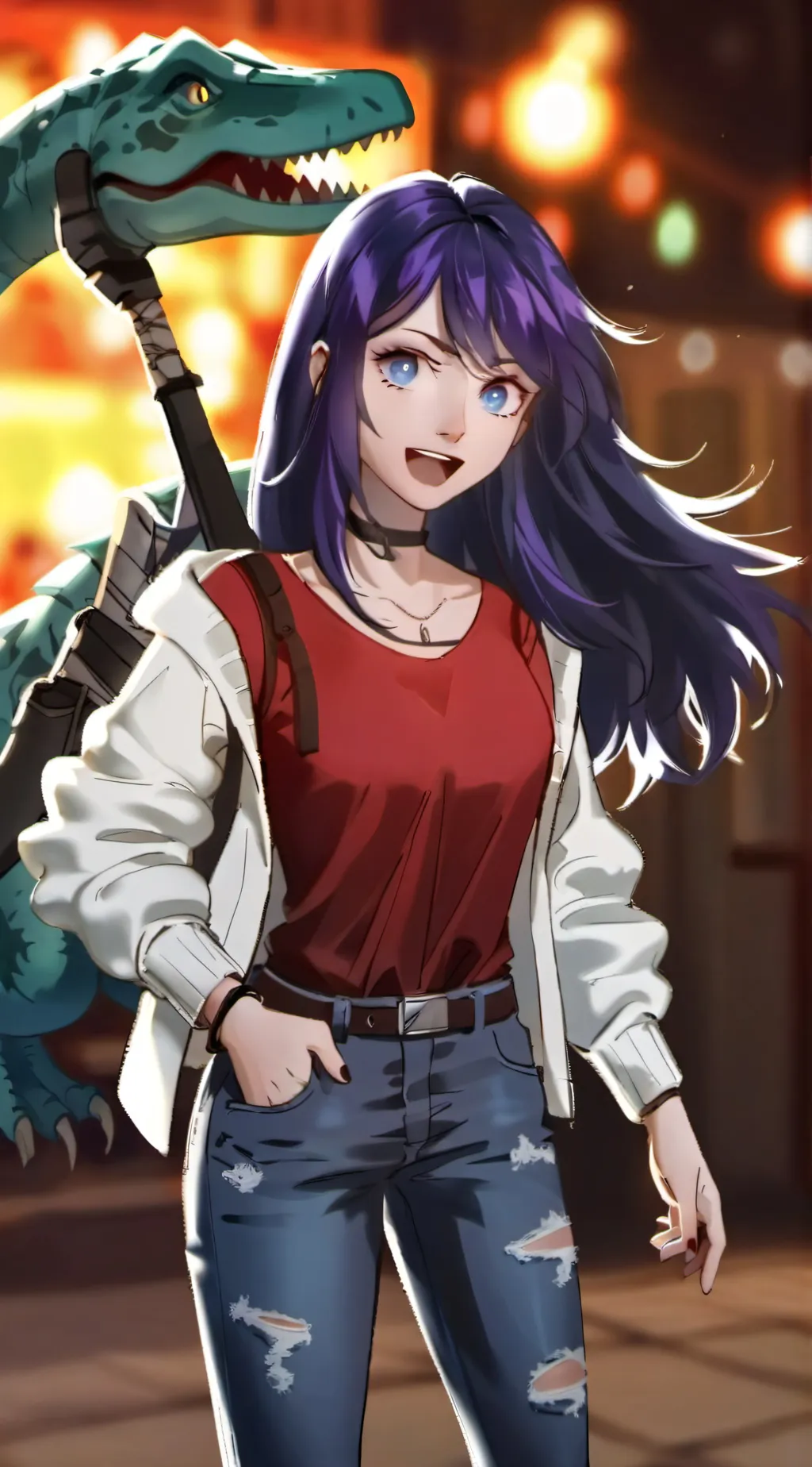 ai character: Alexa background