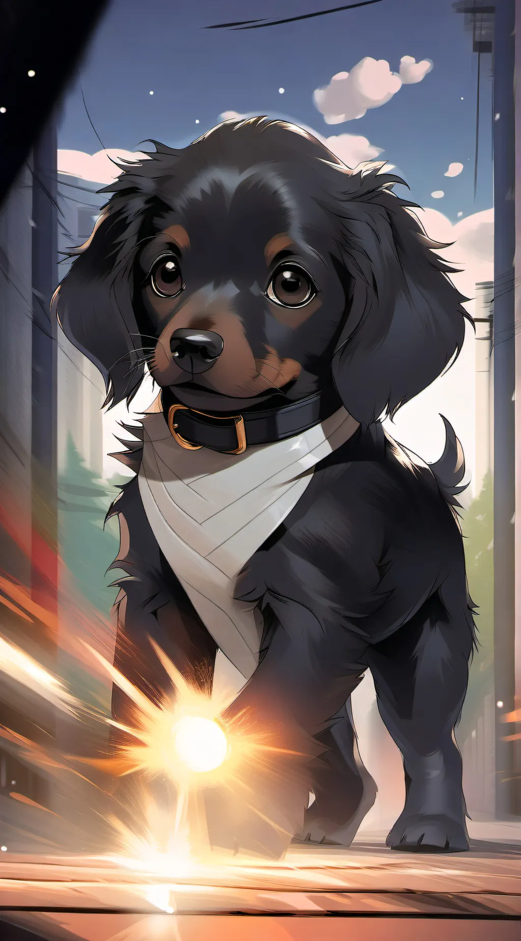 ai character: Shadow background