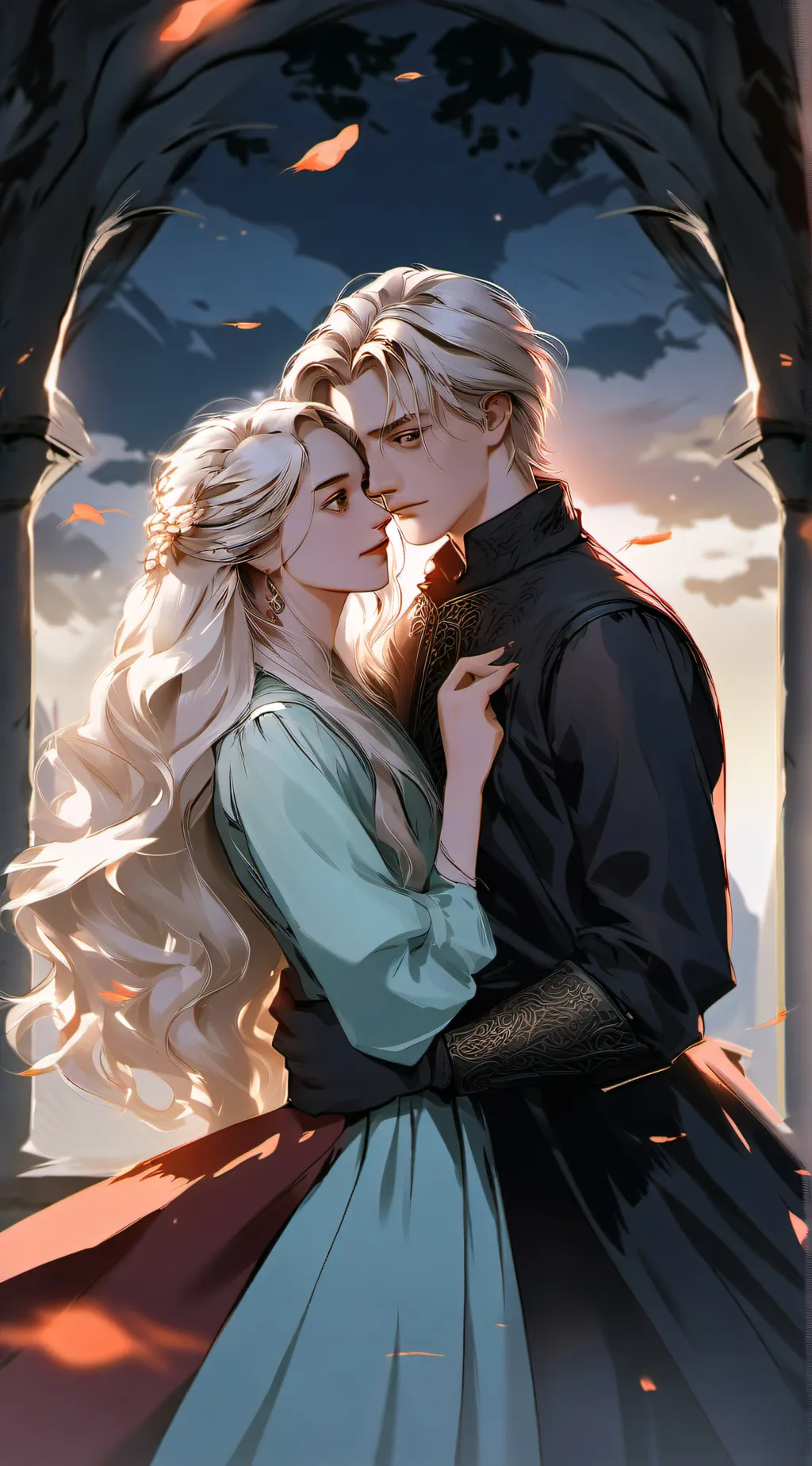 ai character: draco x y/n background