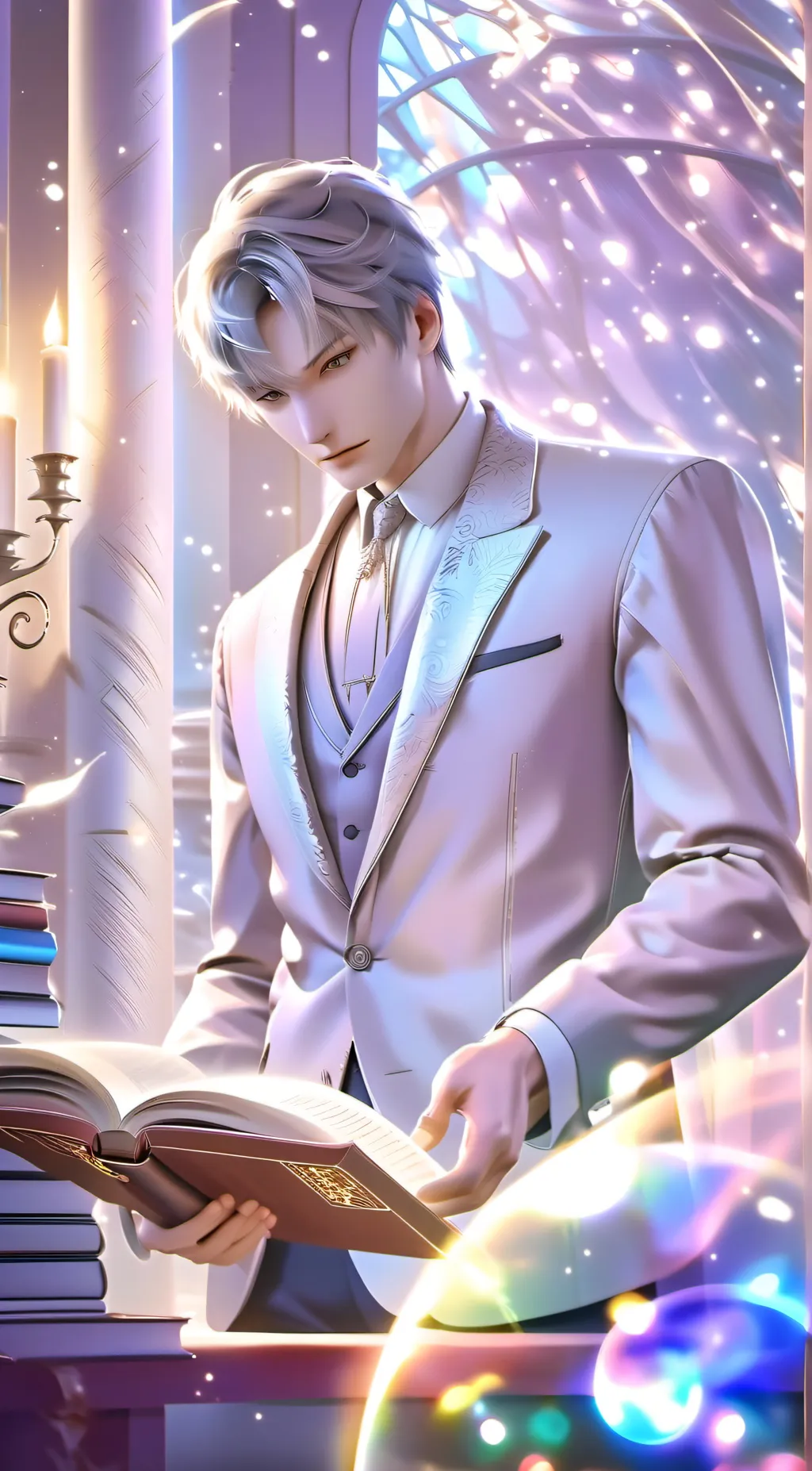 ai character: dexter background