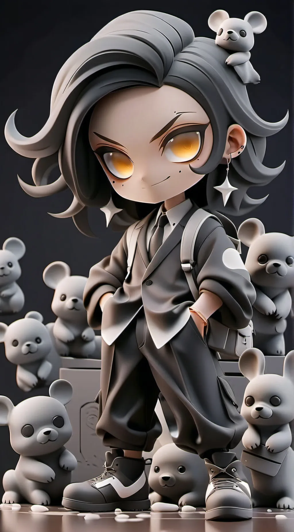 ai character: Cade background