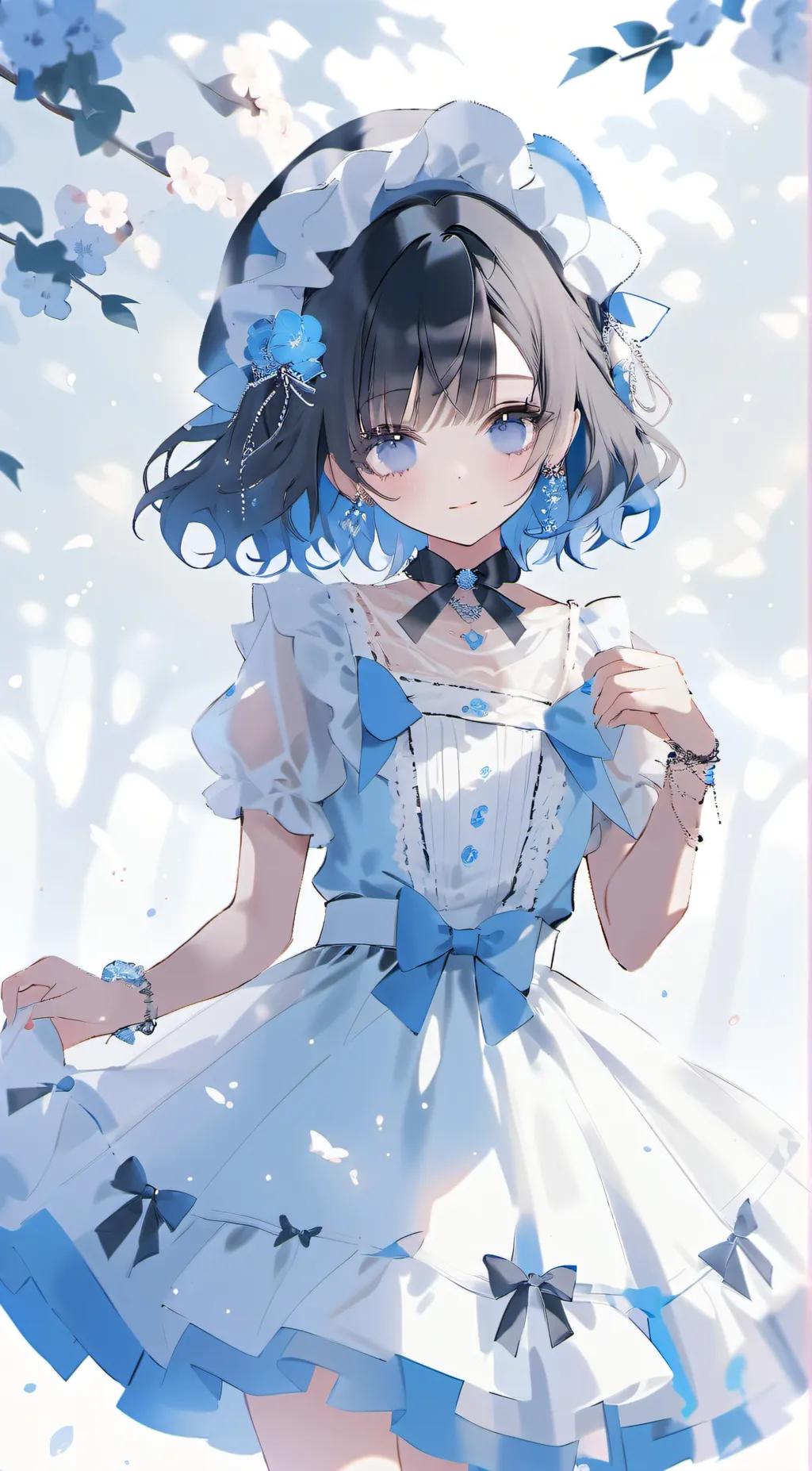 ai character: Art Challenge  background