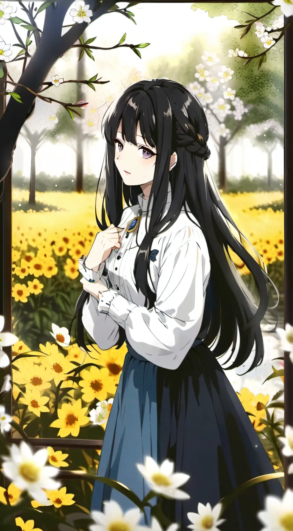 ai character: Daisy background