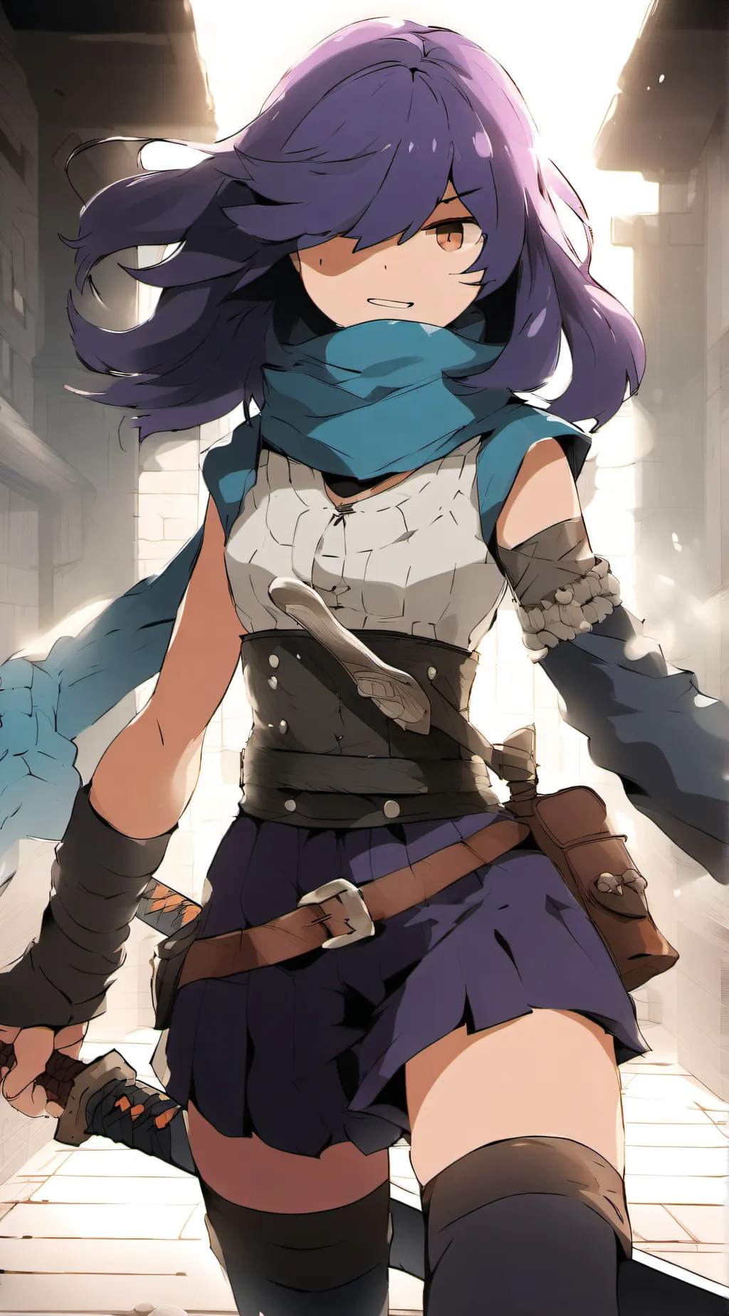 ai character: Kris (DELTARUNE)  background