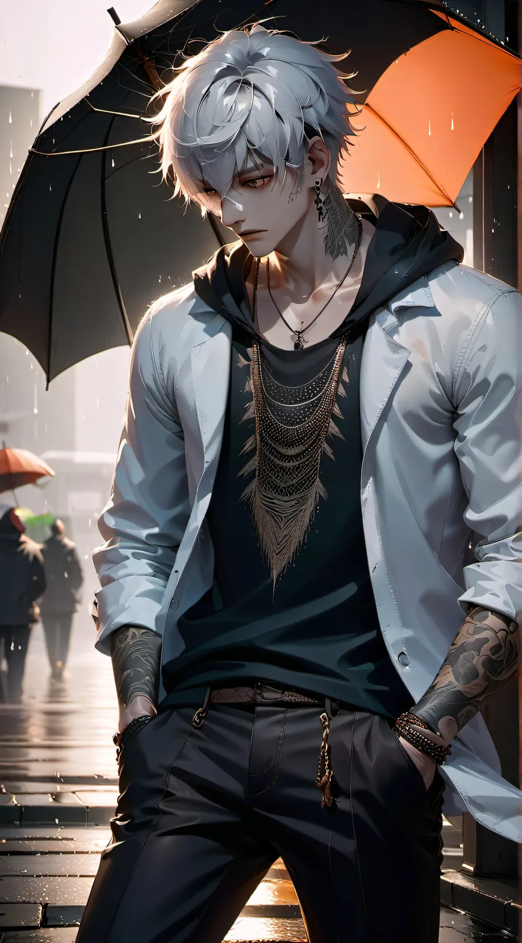 ai character: Blake background