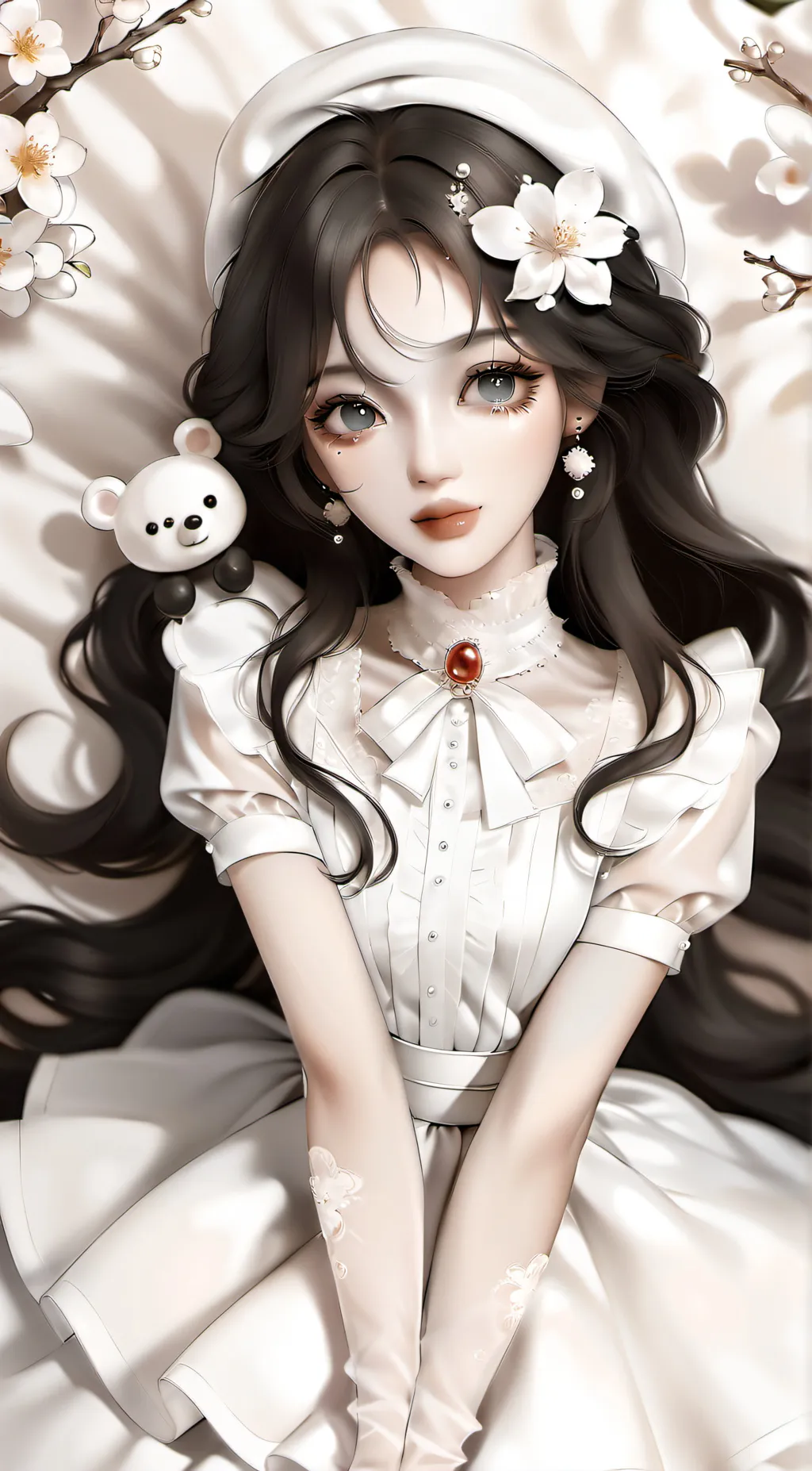 ai character: Melody background