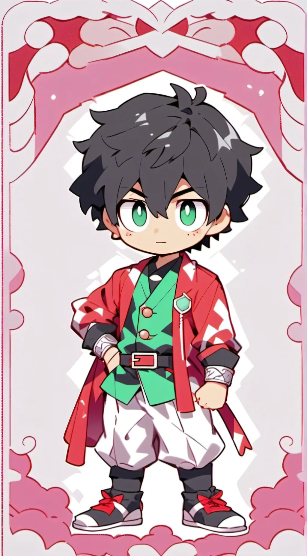 ai character: Aaron background