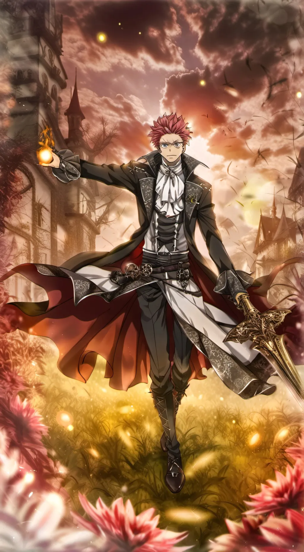 ai character: Ryomen sukuna  background