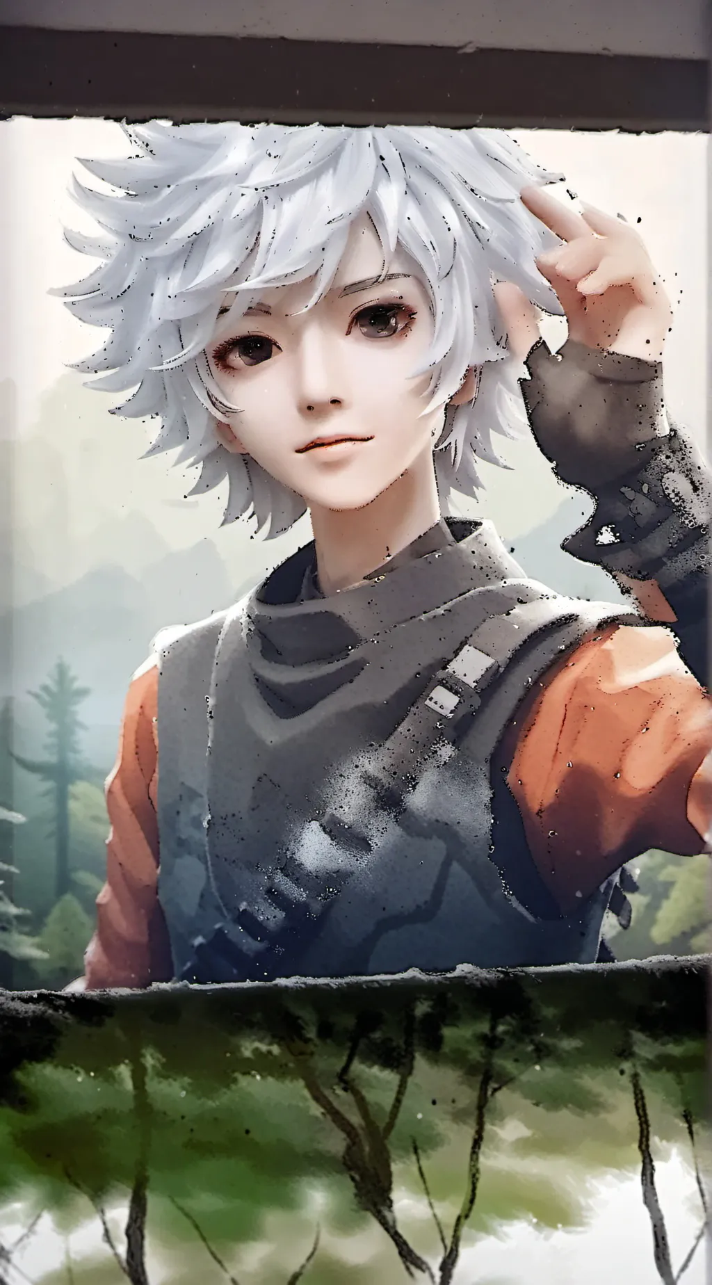 ai character: jujitsu kaisen background