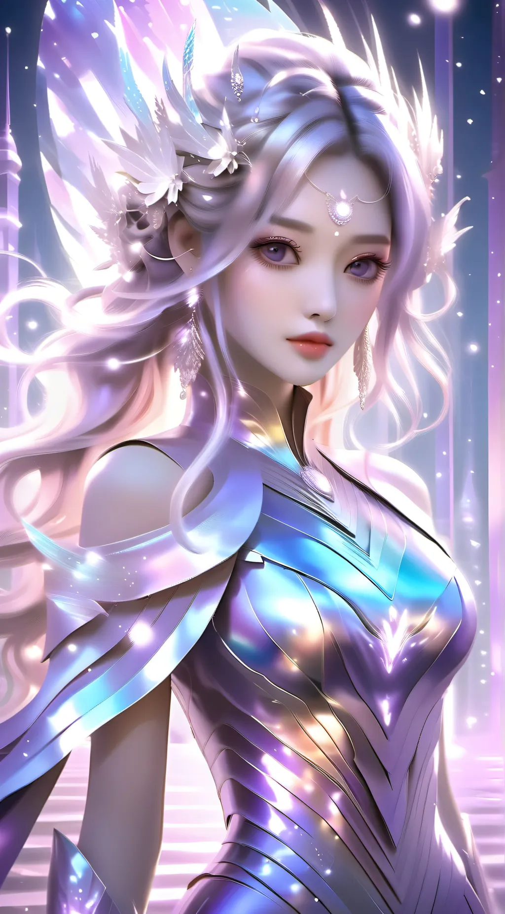 ai character: Luna background