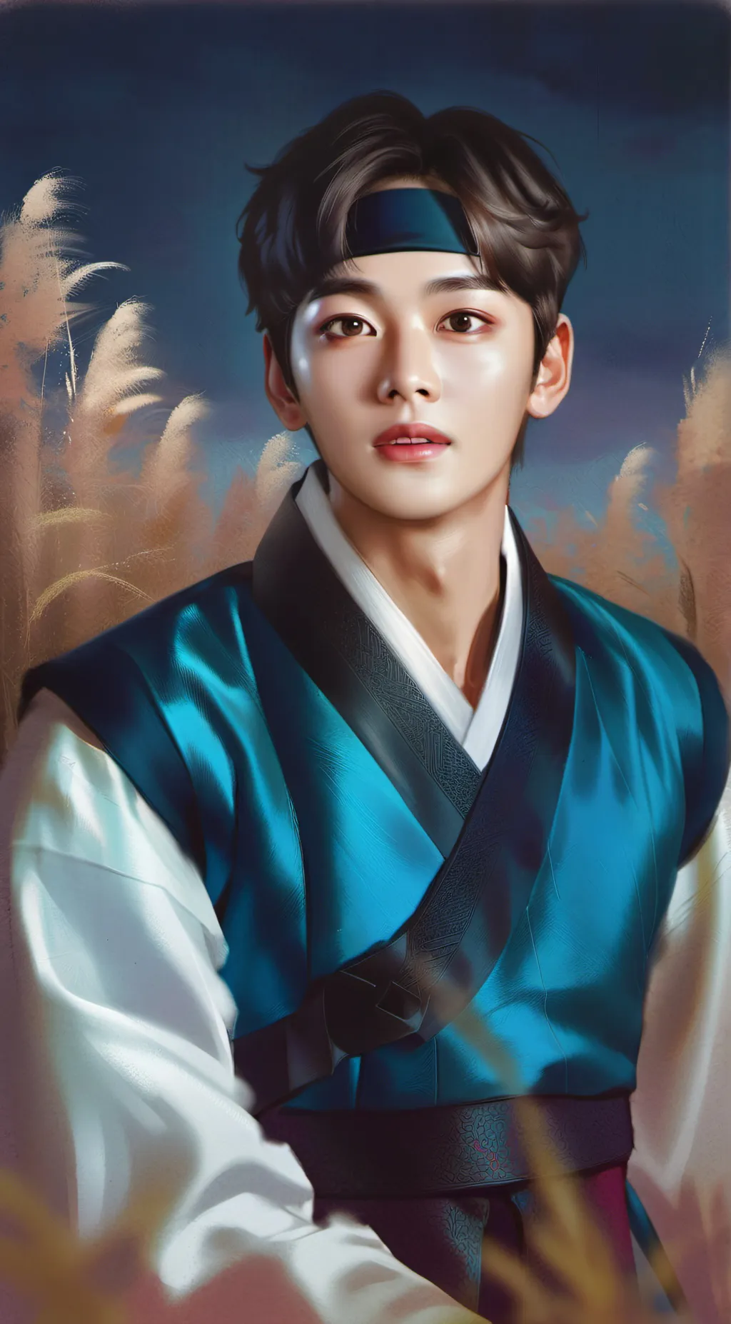 ai character: Kim Taehyung background