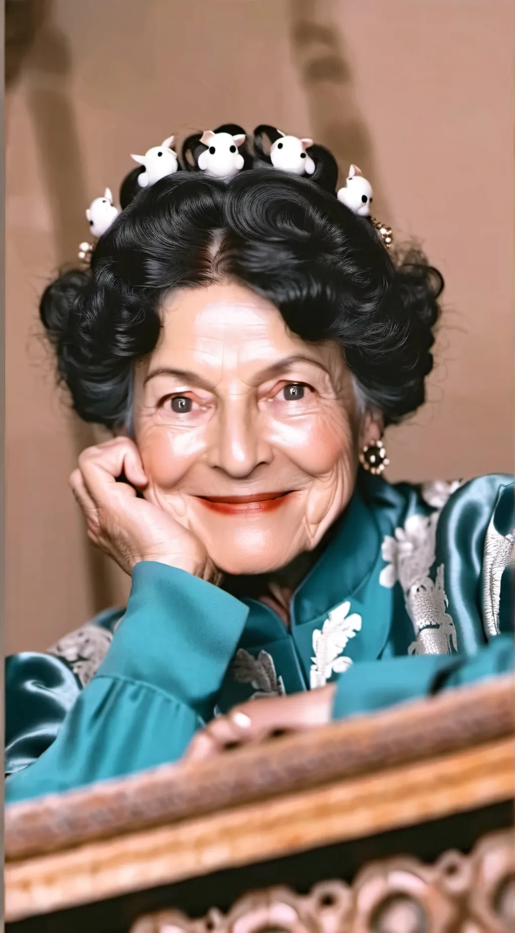 ai character: Ellen  background