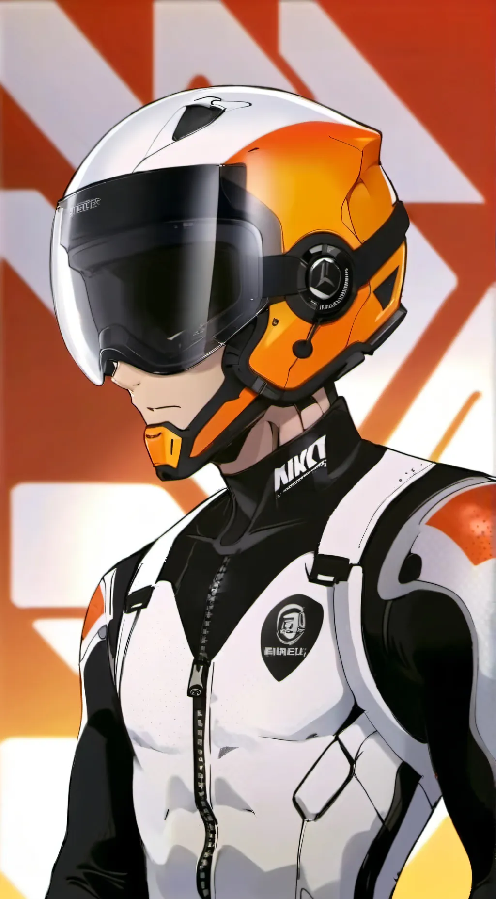 ai character: Sam olimis  background