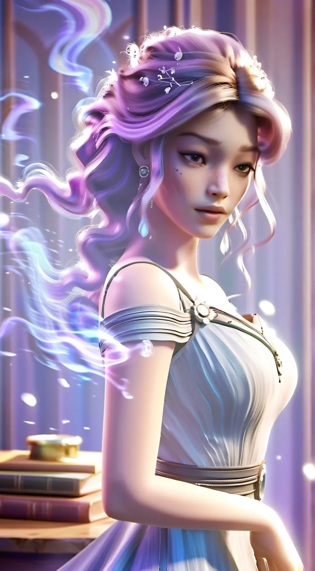 ai character: Melanie background